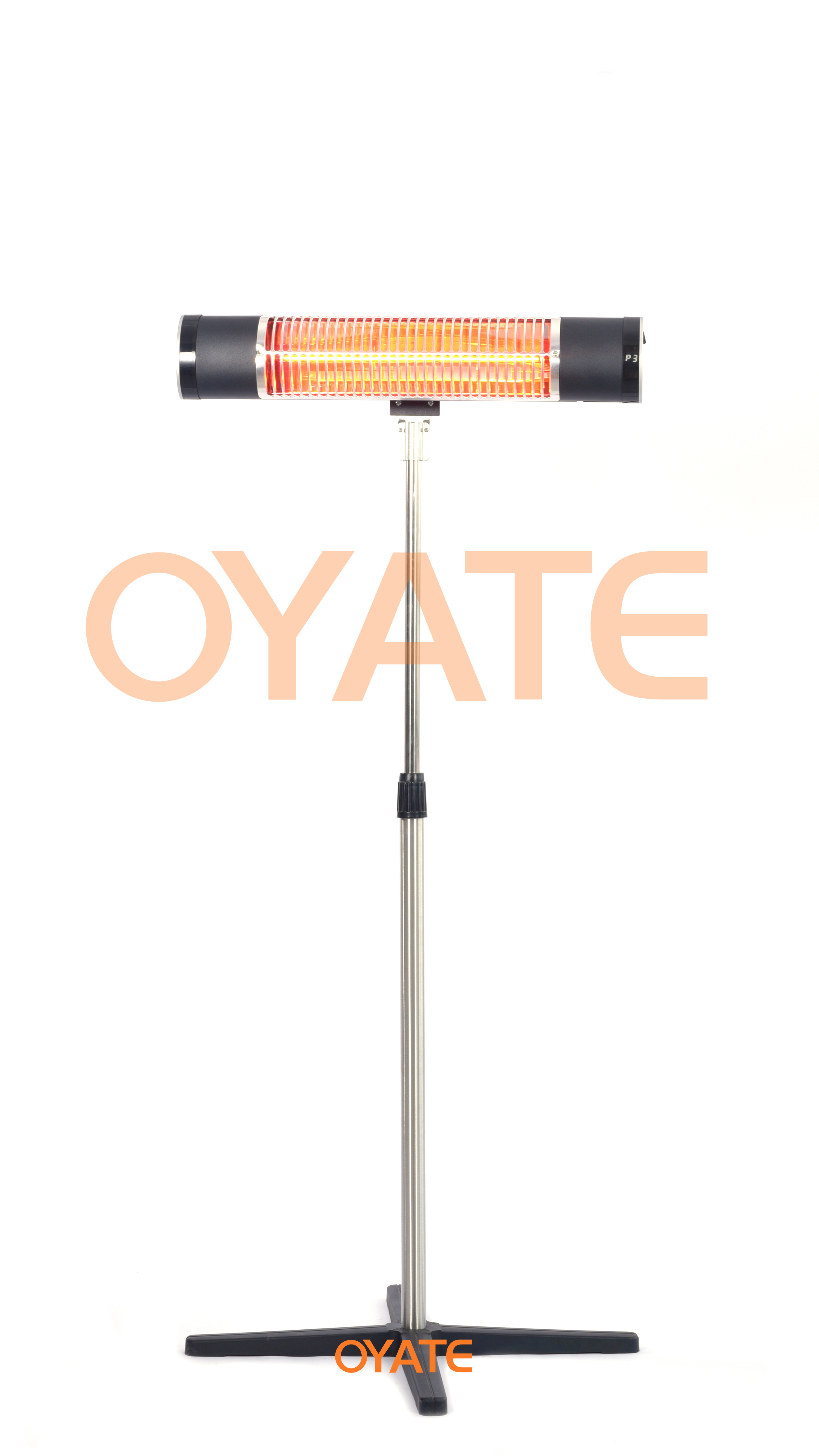 High ceiling factory radiator